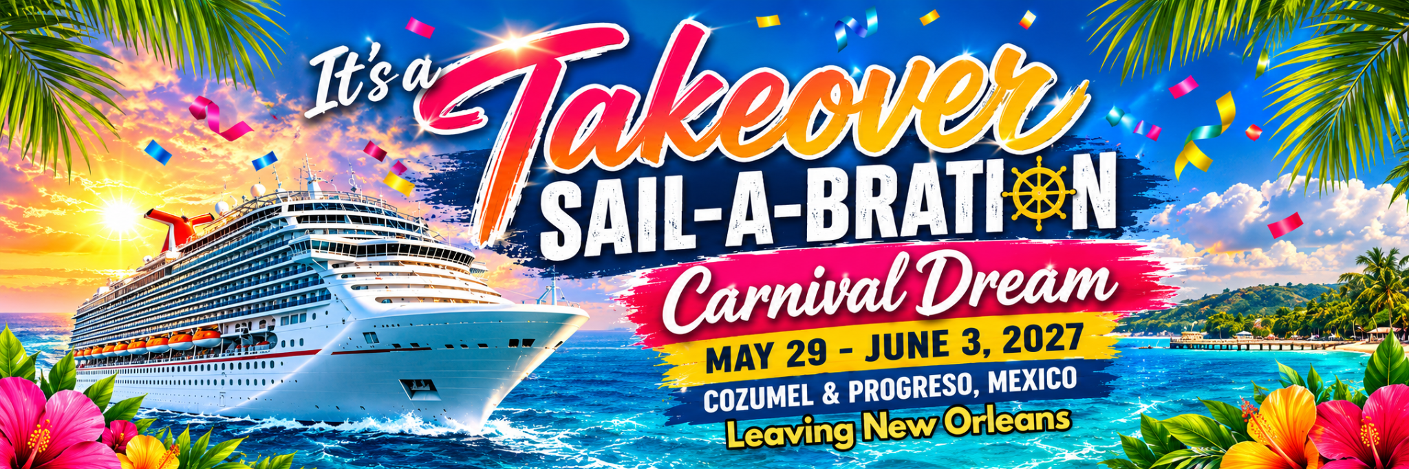 Deshawn's May Takeover Cruise aboard Carnival Dream